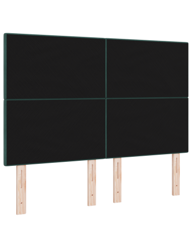 Testiera LED con luci a strisce a LED Verde 160 cm Poliestere