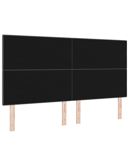 Testata LED Grigia Scura 90 cm Tessuto