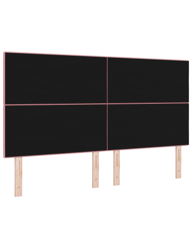 Testiera LED con luci a strisce a LED Rosa 180 cm Poliestere