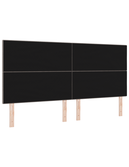 Testiera LED Tortora 100 cm in Tessuto