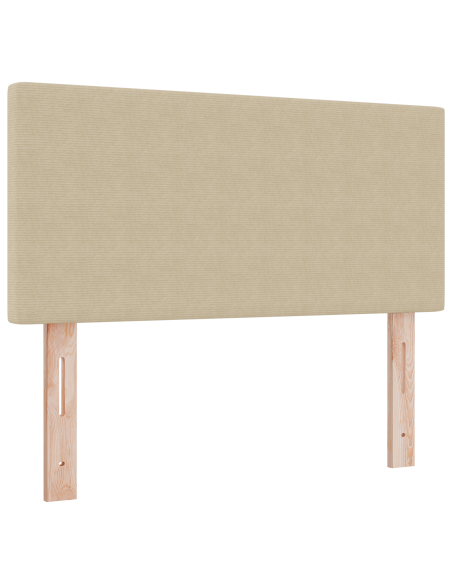 Testiera LED con testiera Grigio Verde 100 cm Poliestere