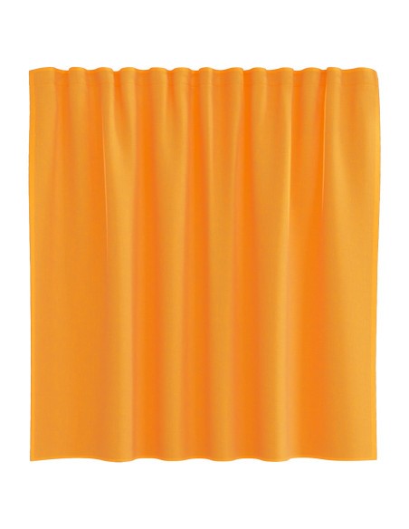 Tende in Voile con Tasche per Aste 2 pz Arancio