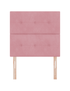 Testiera LED con luci a strisce a LED Rosa 80 cm Poliestere