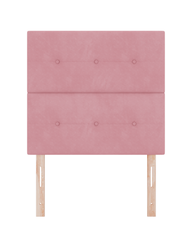 Testiera LED con luci a strisce a LED Rosa 80 cm Poliestere