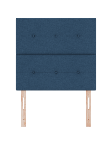 Testiera LED con luci a strisce a LED Blu 90 cm Poliestere