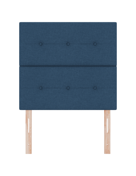 Testiera LED con luci a strisce a LED Blu 90 cm Poliestere