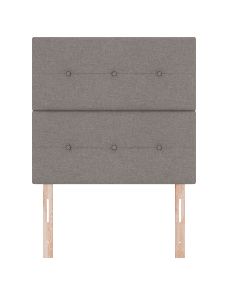 Testata LED Tortora 100 cm Tessuto