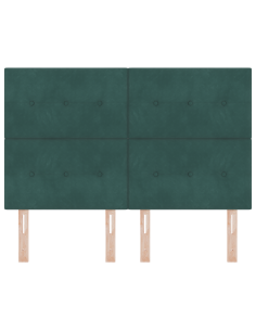 Testiera LED con luci a strisce a LED Verde 144 cm Poliestere