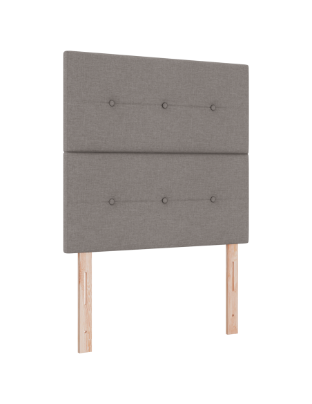 Testata LED Tortora 100 cm Tessuto