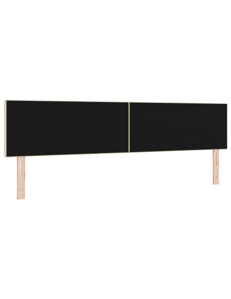 Testata LED  Design a Rombi Panna 200 cm Tessuto