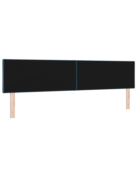 Testata LED Blu Scuro Set di 2 Blu scuro Schiuma ad alta densità