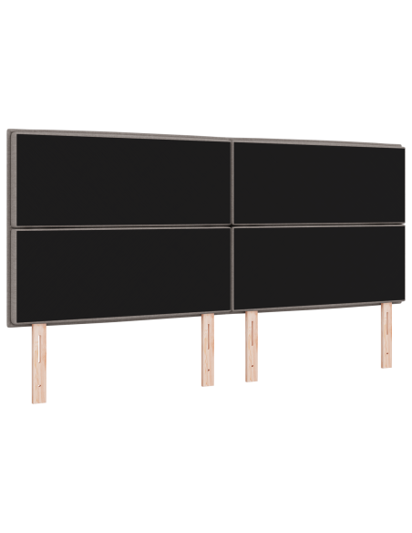 Testata LED Design Lines Tortora 200 cm Tessuto