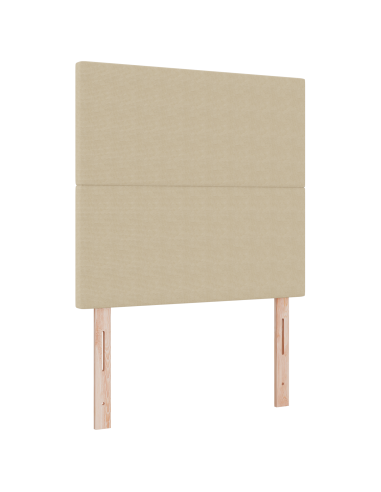 Testiera LED con testiera Grigio Verde 90 cm Poliestere