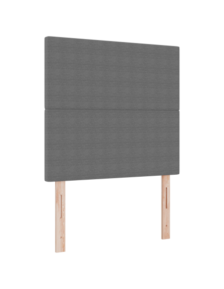 Luce da Testata LED Grigia 100 cm in Tessuto CORDUROY