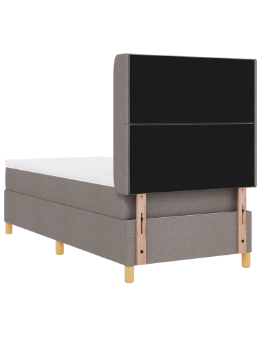 Letto a molle con materasso Talpa 140 x 200 cm Tessuto