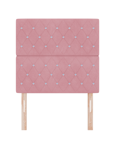 Testiera LED con luci a strisce a LED Rosa 100 cm Poliestere