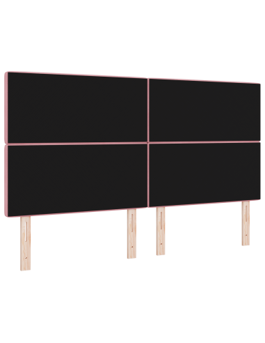 Testiera LED con luci a strisce a LED Rosa 180 cm Poliestere