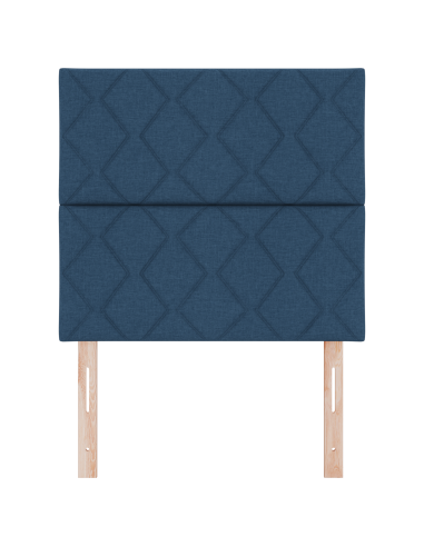 Testiera Blu 100 cm Tessuto