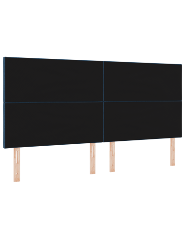 Testiera Blu 200 cm Tessuto