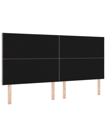 Testiera LED  Design Blocchi di Diamante Tortora 200 cm Tessuto