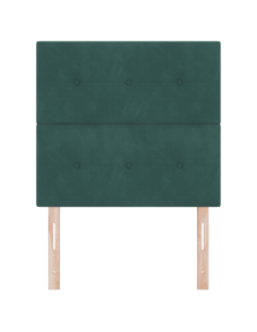 Testiera LED con luci a strisce a LED Verde 80 cm Poliestere