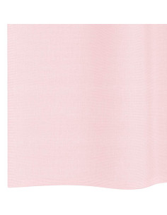 Tende in Voile con Passanti 2 pz Rosa Chiaro 140x225 cm