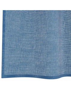 Tende in Voile con Tasche per Aste 2 pz Blu Reale