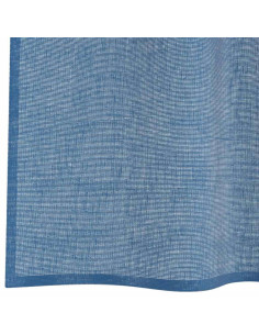 Tende in Voile con Tasche per Aste 2 pz Blu Reale