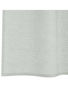 Tende in Voile con Tasche per Aste 2 pz Grigio Chiaro