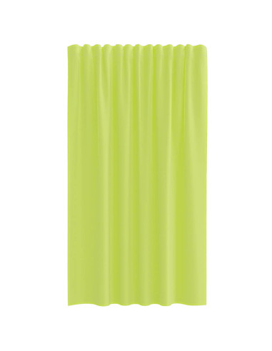 Tende in Voile con Tasche per Aste 2 pz Verde Mela