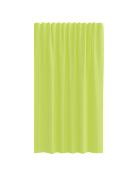 Tende in Voile con Tasche per Aste 2 pz Verde Mela