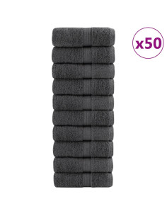 Salviette Premium SOLUND 50 pz Antracite 15x21 cm 600gsm 2