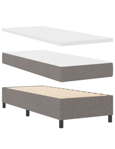 Letto a molle con materasso Talpa 80 x 200 cm Tessuto