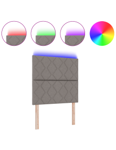 Testiera Talpa 100 cm Tessuto 2