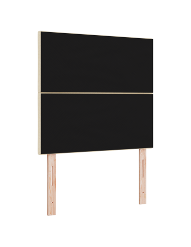 Testiera Crema 100 cm Tessuto