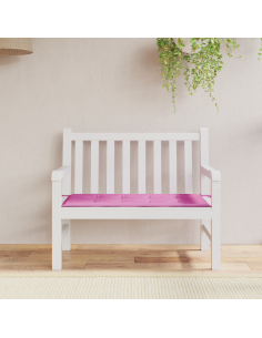 Cuscino per Sedia Rosa 100 x 50 x 3 cm Tessuto Oxford