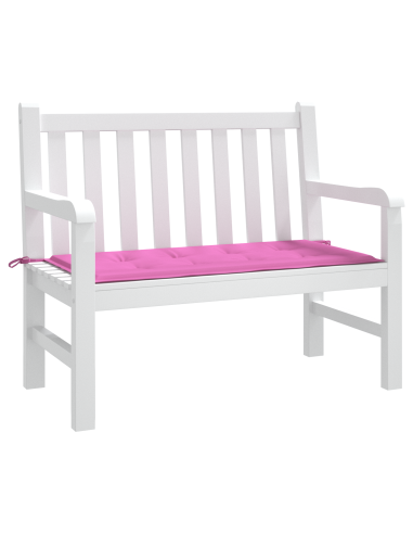 Cuscino per Sedia Rosa 120 x 50 x 3 cm Tessuto Oxford