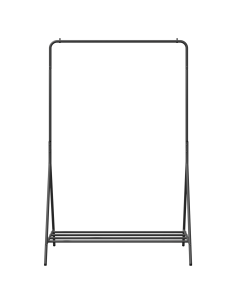 Stendibiancheria Nero 100 x 56 x 154 cm Acciaio 2