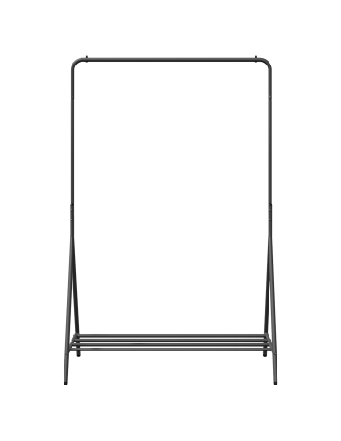 Stendibiancheria Nero 100 x 56 x 154 cm Acciaio