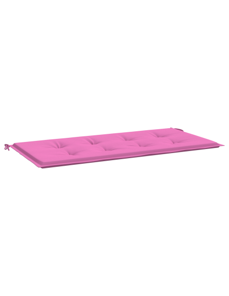 Cuscino da Panchina Rosa - 100x50x4 cm, Tessuto Oxford