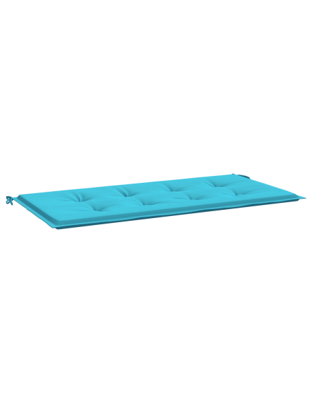 Cuscino  Turchese Tessuto Oxford, Fibra di Schiuma 120 x 50 x 4 cm