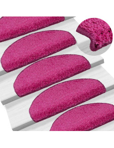 Tappetini per Scale 30 pz Rosa 65x21x4 cm