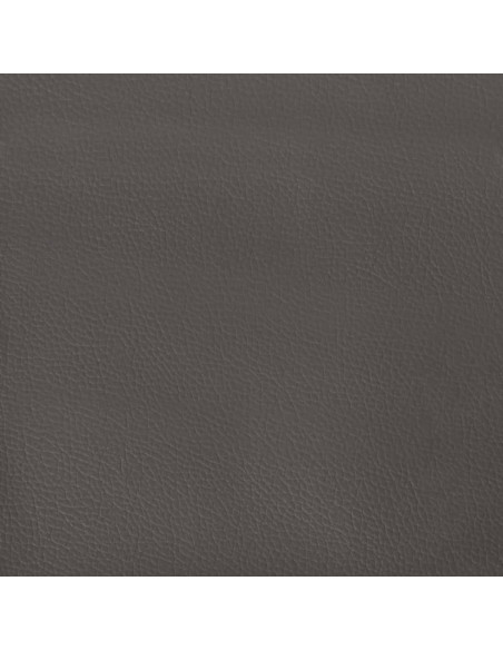 Panca Grigia 100x35x41 cm in Similpelle