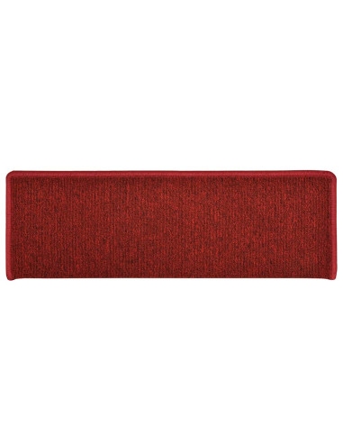 Tappetini per Scale 30 pz 65x21x4 cm Rossi