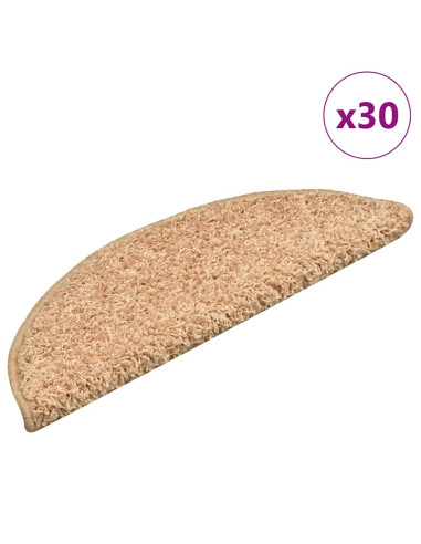 Tappetini per Scale 30 pz Oro 56x17x3 cm