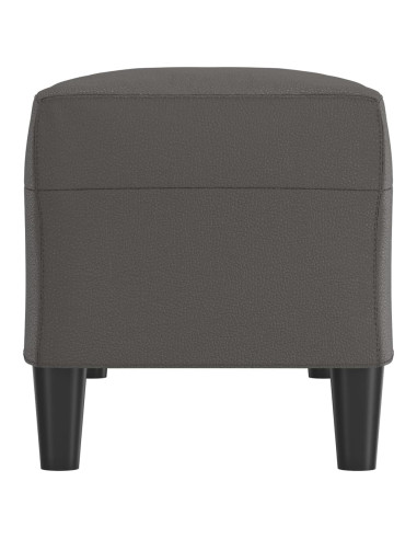 Panca Grigia 100x35x41 cm in Similpelle