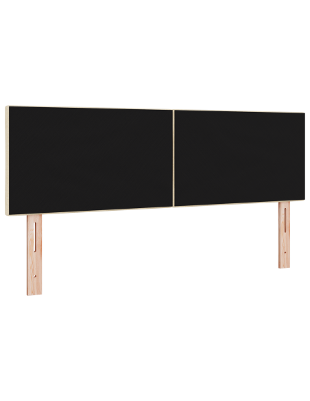 Testata LED  Design a blocchi di diamante panna 144 cm tessuto