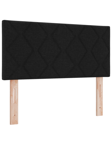 Testiera Nero 100 cm Tessuto