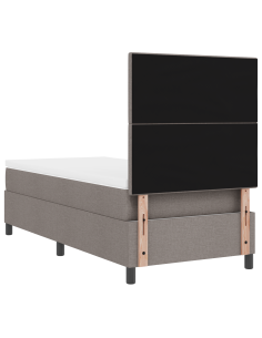 Letto a molle con materasso con led Talpa 90 x 190 cm Tessuto 2