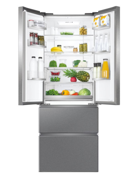 Haier FD 70 Series 3 FD15FPAA frigorifero side-by-side Libera installazione 446 L F Argento